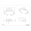 Kép 2/2 - Trio OPIUM 870610207 mennyezeti lámpa matt nikkel fém incl. 2 x SMD, 4,5W, 3000K, 430Lm 2 db 430 lm 3000 K IP20 A+