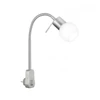 Kép 3/3 - Trio FRED 891770107 fali olvasólámpa matt nikkel fém incl. 1 x G9, 3,5W, 3000K, 320Lm G9 320 lm 3000 K IP20 A+