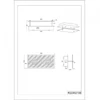 Kép 2/2 - Trio MARA R22452106 mennyezeti lámpa króm fém incl. 2 x GU10, 3W, 3000K, 250Lm GU10 2 db 230 lm 3000 K IP20 A+