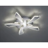 Kép 1/3 - Trio PHIN R62485106 mennyezeti lámpa króm fém incl. 1 x SMD, 30W, 3000+4500+6500K, 3000Lm SMD 3000 lm IP20 A