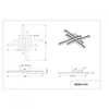 Kép 2/2 - Trio STREET R62814106 mennyezeti lámpa króm fém incl. 4 x SMD, 4,5W, 3000K, 400Lm 400 lm 3000 K IP20 A++