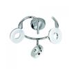 Kép 1/2 - Trio RENNES R82413906 mennyezeti lámpa króm fém incl. 3 x SMD, 4W, 3000K, 350Lm LED 350 lm 2700 K IP20
