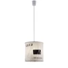 Kép 1/2 - Trio BAG R30221001 lámpabura szövet excl. 1 x E27, max. 60W E27 IP20