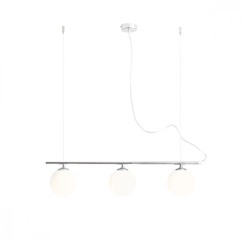 Aldex 1006E_4 függeszték fém / üveg 3 x max 40W E14