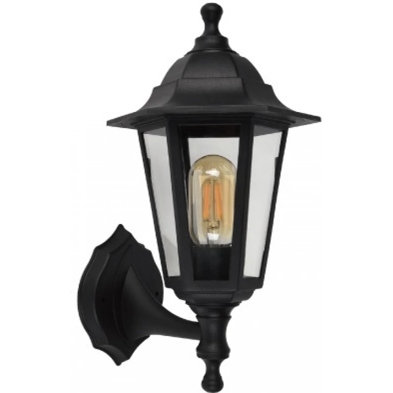 Anco 321001 kültéri falikar fekete IP44