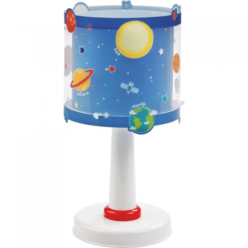 Dalber Planets 41341 íróasztal lámpa gyermek kék műanyag 1xE14 max. 40W E14