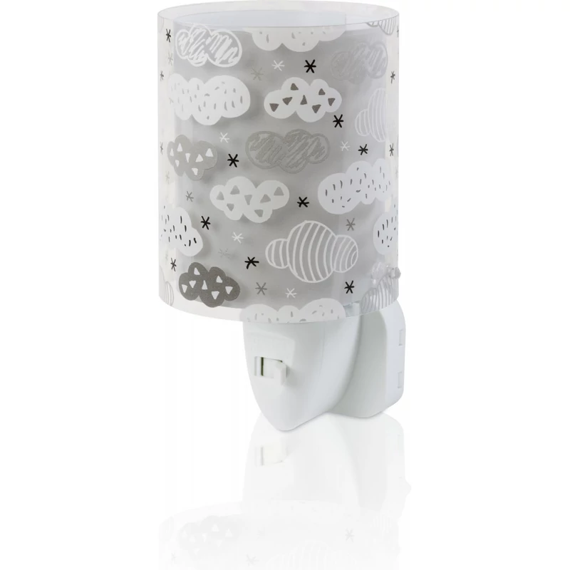 Dalber LED Clouds 41415E éjjeli fény gyerekeknek fehér műanyag LED - 1 x E14 max. 0,3W E14 1 db 15 lm 2900-3200 K