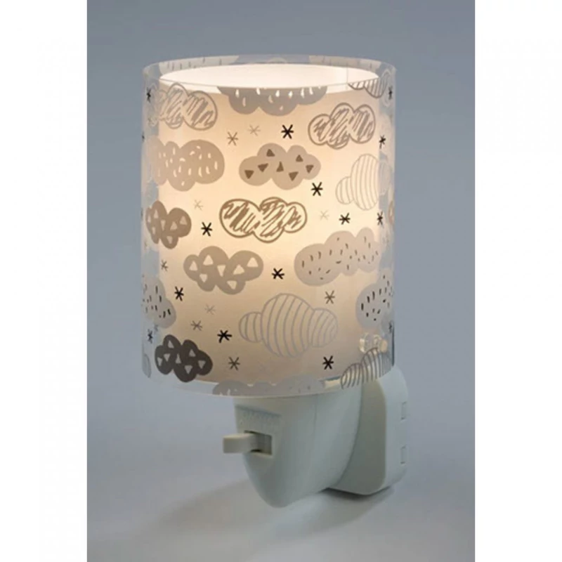 Dalber LED Clouds 41415E éjjeli fény gyerekeknek fehér műanyag LED - 1 x E14 max. 0,3W E14 1 db 15 lm 2900-3200 K
