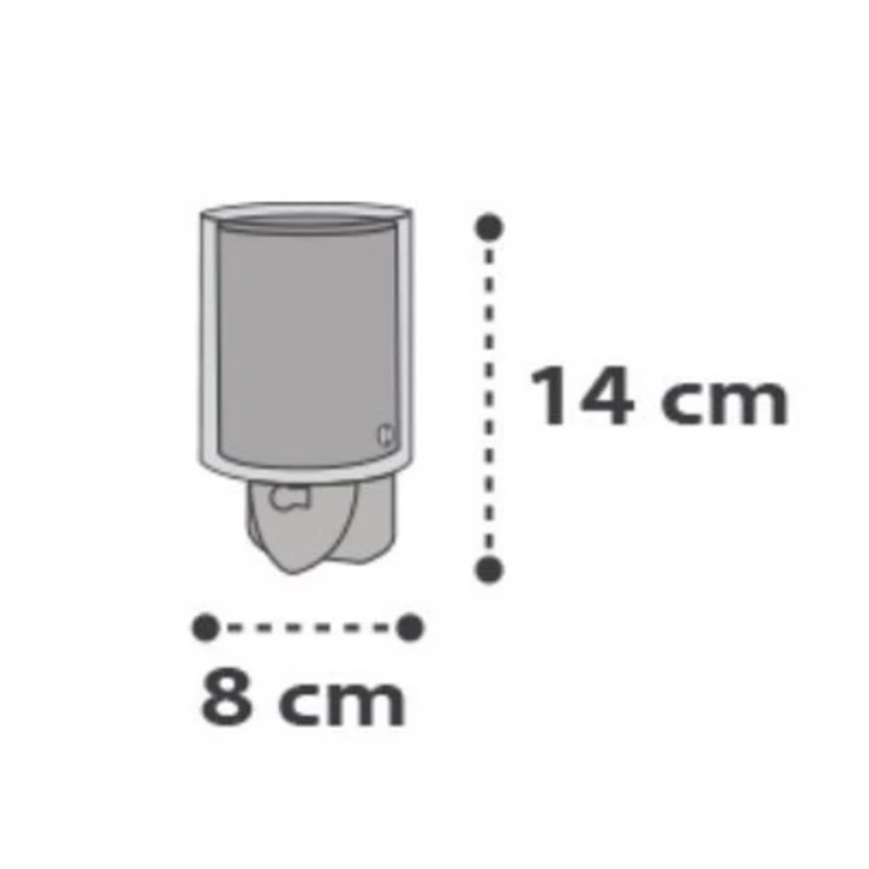 Dalber LED Clouds 41415E éjjeli fény gyerekeknek fehér műanyag LED - 1 x E14 max. 0,3W E14 1 db 15 lm 2900-3200 K