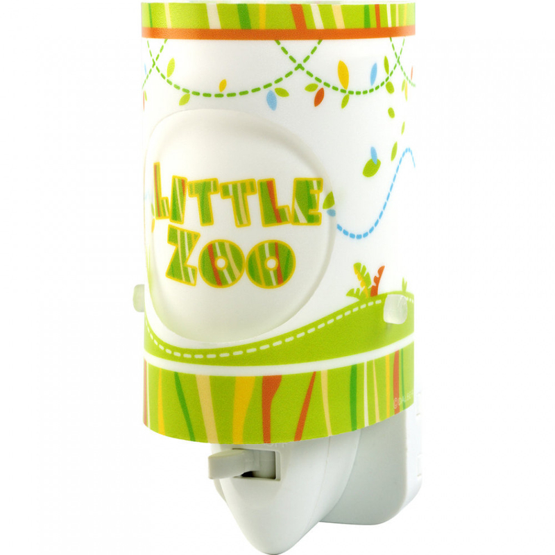 Dalber LITTLE ZOO 63115 gyereklámpa zöld műanyag E14 15 lm 3000 K