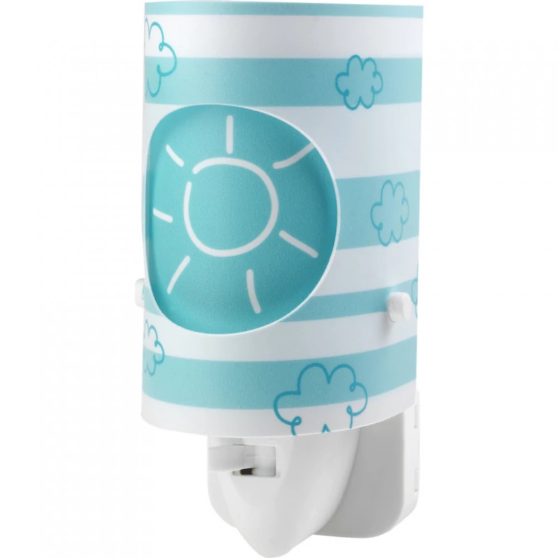 Dalber SWEET LIGHT 63192L gyereklámpa kék műanyag E14 1 db 15 lm 3000 K