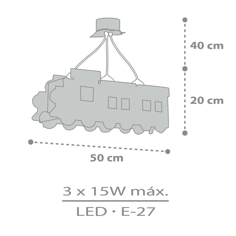 DALBER-63530 gyerek függeszték