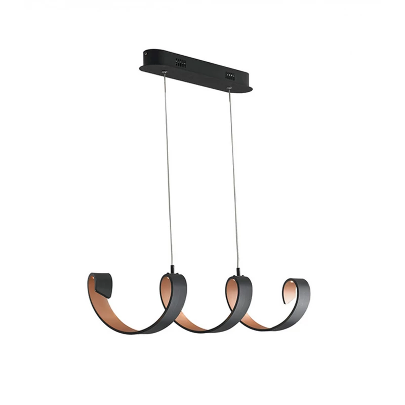 FanEurope HELIX LED-HELIX-S4-NER modern függeszték LED 1600 lm 4000 K IP20 A+