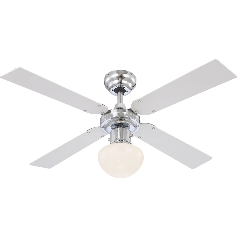 Globo CHAMPION 0330 mennyezeti ventilátor króm fém 1 * E27 max. 60 W E27 IP20
