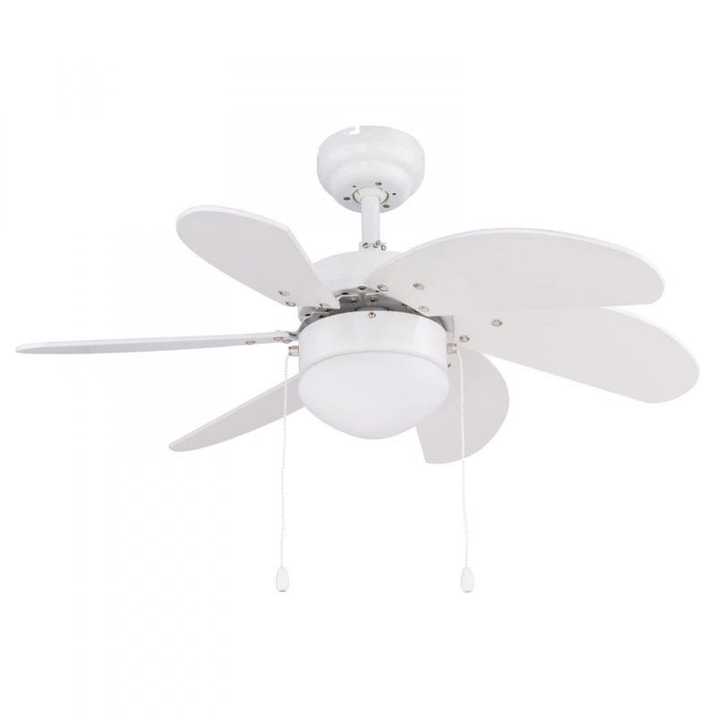 Globo RIVALDO 03302 mennyezeti ventilátor fehér fém 1 * E14 max. 60 W E14 IP20