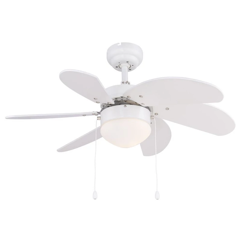 Globo RIVALDO 03302 mennyezeti ventilátor fehér fém 1 * E14 max. 60 W E14 IP20