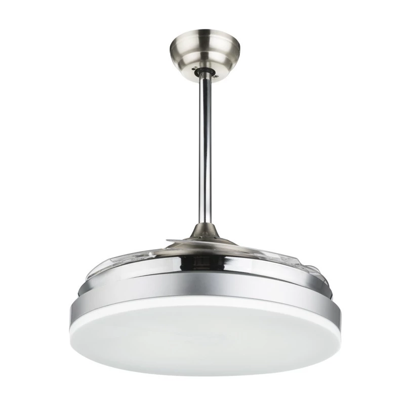 Globo CABRERA 0350 mennyezeti ventilátor matt nikkel fém 1 * LED LED 2180 lm IP20 F