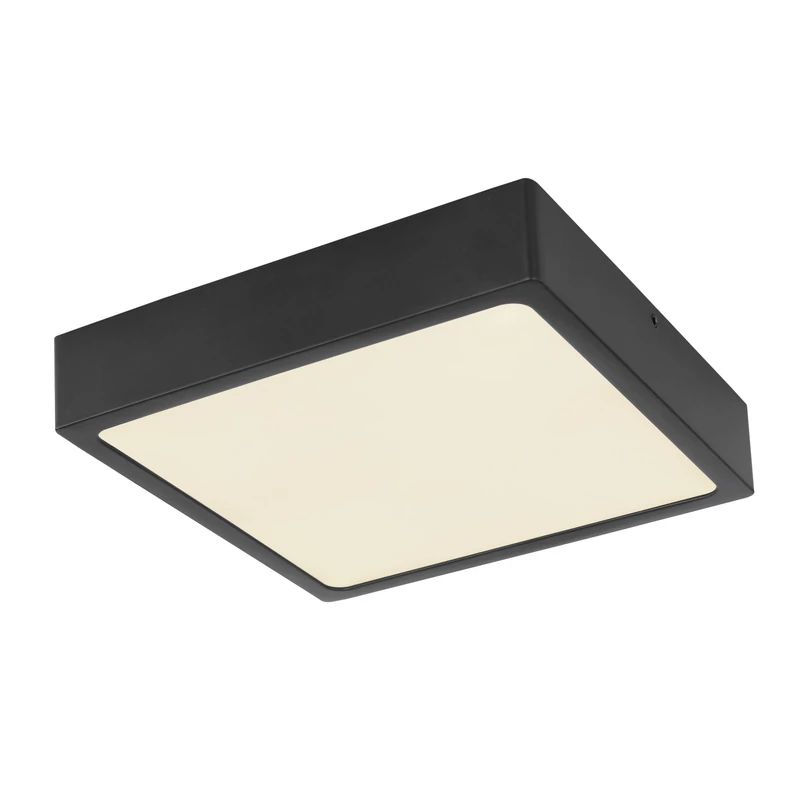 Globo ECHO 12369-15 mennyezeti lámpa matt fekete fém 1 * LED max. 15 W LED 1350 lm 4000 K IP20 F