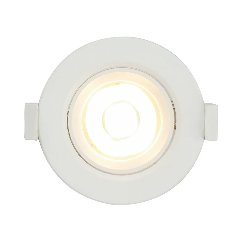 Globo POLLY 12393-5 beépíthető spotlámpa fehér műanyag 1 * LED max. 5 W LED 400 lm 3000 K IP20 F