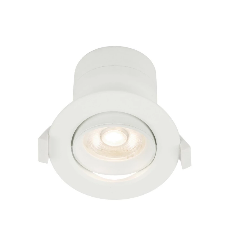 Globo POLLY 12393-5 beépíthető spotlámpa fehér műanyag 1 * LED max. 5 W LED 400 lm 3000 K IP20 F
