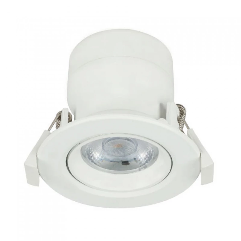 Globo POLLY 12393-5 beépíthető spotlámpa fehér műanyag 1 * LED max. 5 W LED 400 lm 3000 K IP20 F