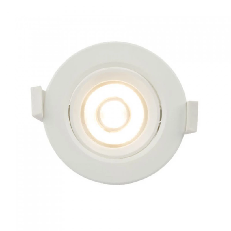 Globo POLLY 12393-5 beépíthető spotlámpa fehér műanyag 1 * LED max. 5 W LED 400 lm 3000 K IP20 F
