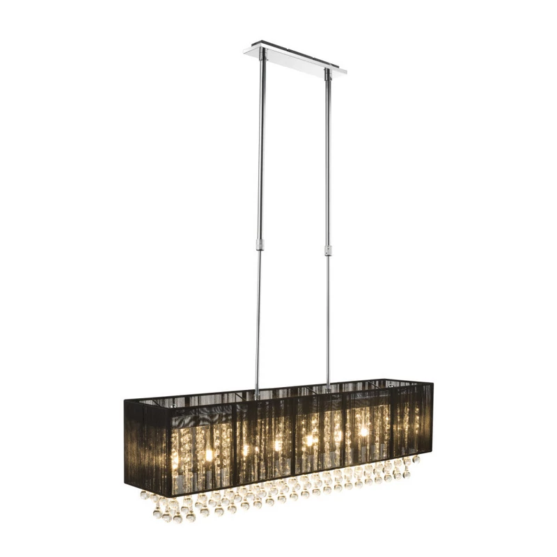 Globo BAGANA 15095H2 modern függeszték króm fém G9 LED 50 lm 3000 K IP20 F