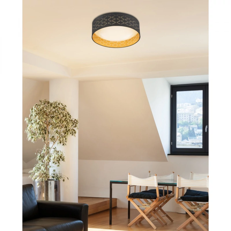 Globo CLARKE 15229D7 mennyezeti lámpa fehér fém 1 * LED max. 18 W LED 1000 lm 3000 K IP20 G