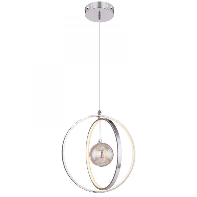Globo KIZZY 15606-36 egyágú függeszték króm fém 1 * LED max. 36 W LED 1800 lm 3000 K IP20 G
