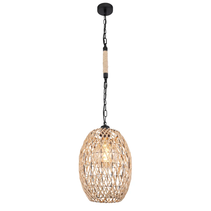 Globo HALIA 15670H függeszték matt fekete fém E27 IP20