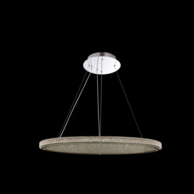 Globo CURADO 15683 mennyezeti kristálylámpa króm 1 x max. 68W LED 1 db 4800 lm IP20 A+