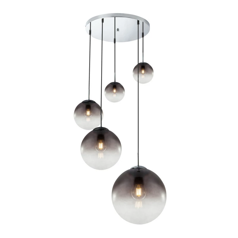 Globo VARUS 15861-5 többágú függeszték króm fém 3 * E27 max. 40 W E27 IP20