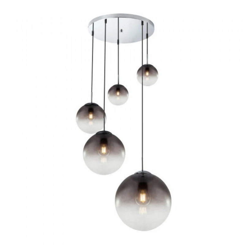 Globo VARUS 15861-5 többágú függeszték króm fém 3 * E27 max. 40 W E27 IP20