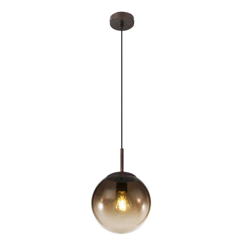 Globo VARUS 15865 egyágú függeszték barna fém 1 * E27 max. 40 W E27 IP20