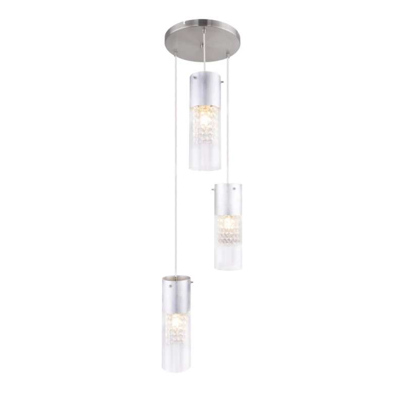 Globo WEMMO 15908-3S többágú függeszték matt nikkel fém 3 * E27 max. 60 W E27 IP20