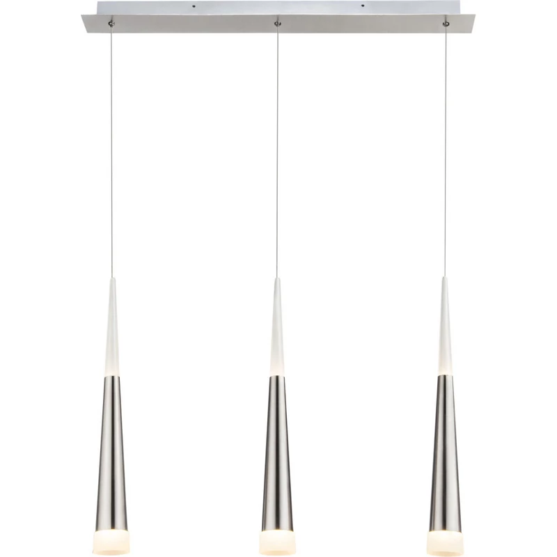 Globo SINA 15914-3 étkező lámpa matt nikkel fém 3 * LED max. 5 W LED 400 lm 3000 K IP20 F