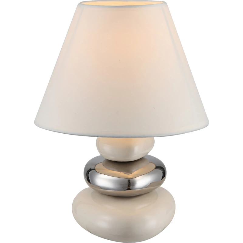 Globo TRAVIS 21686 éjjeli asztali lámpa bézs kerámia 1 * E14 max. 40 W E14 IP20