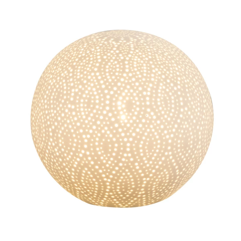 Globo ASKJA 22801 dekor lámpa fehér porcelán E14 IP20