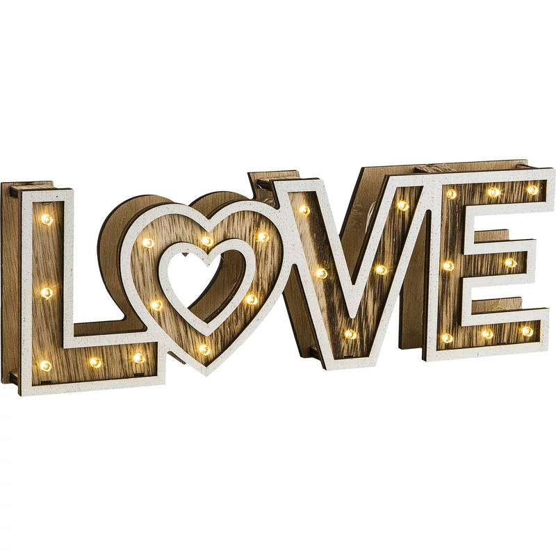 Globo LOVE 29976 hangulatfény műanyag 24 * LED max. 0.06 W LED IP20