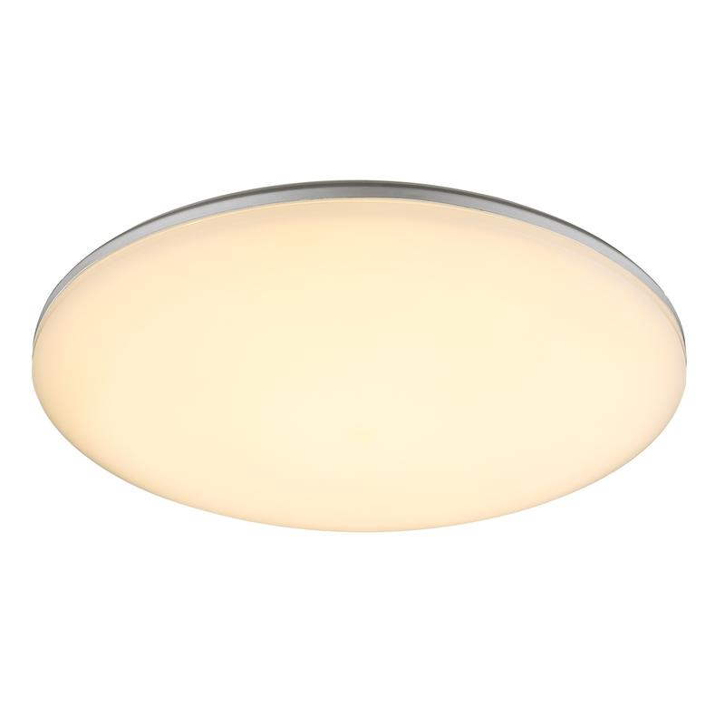 Globo DORI 32118-24 fürdőszoba mennyezeti lámpa ezüst műanyag 1 * LED max. 24 W LED 1900 lm 3000 K IP54 F