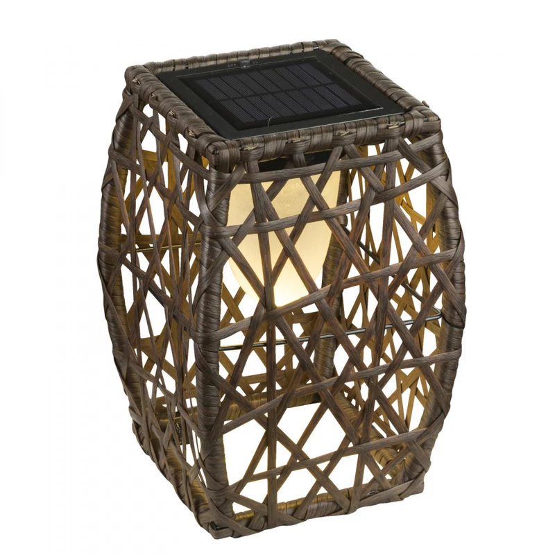 Globo 33065 napelemes lámpa barna műanyag LED - 1 x 0,06W IP44