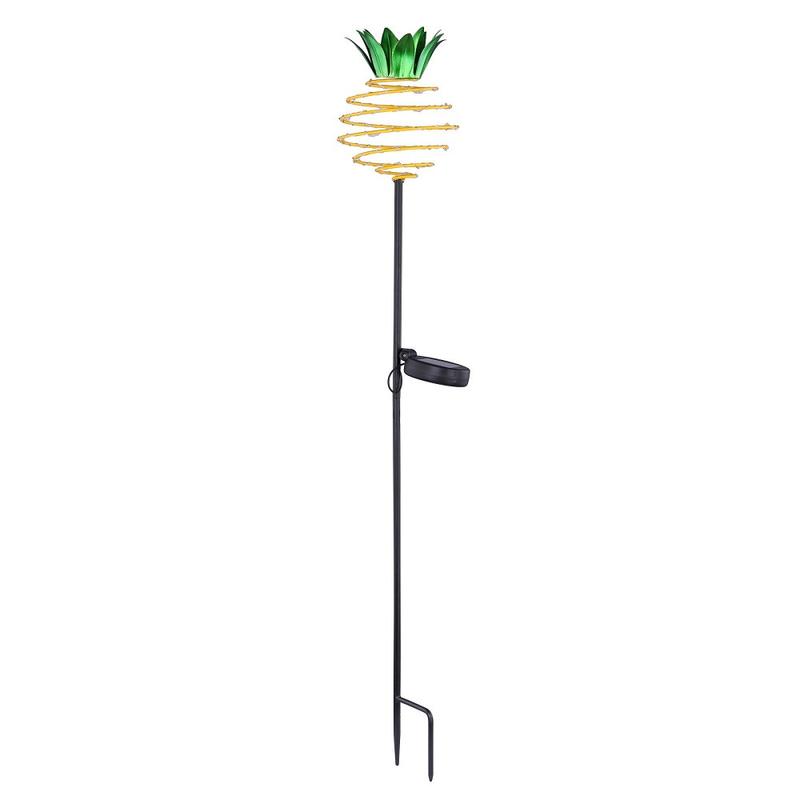 Globo Solar 33207-12 napelemes lámpa fekete fém 2700 K IP44