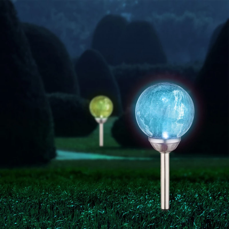 Globo SOLAR 33353 kültéri led állólámpa rozsdamentes acél LED - 1 x 0,06W LED IP44