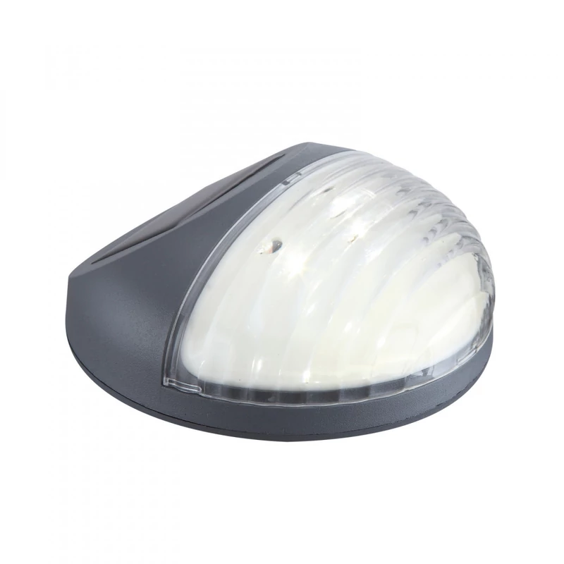 Globo SOLAR 33429-12 napelemes kültéri fali lámpa szürke műanyag 2 x LED max. 0.06W LED IP44