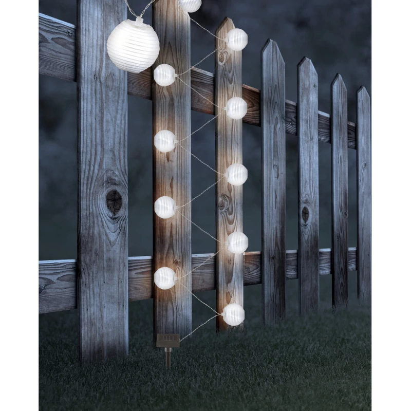 Globo SOLAR 33971W kültéri leszúrható lámpa fehér műanyag LED - 1 x 0,06W LED IP44