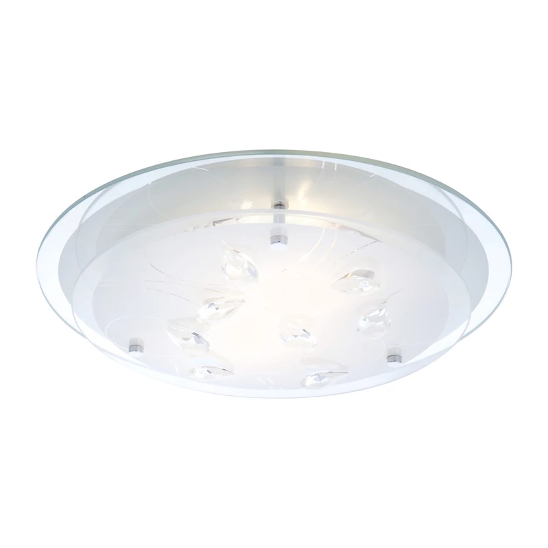 Globo BRENDA 40409-2 mennyezeti lámpa króm fém 2 * E27 ILLU max. 40 W E27 ILLU IP20