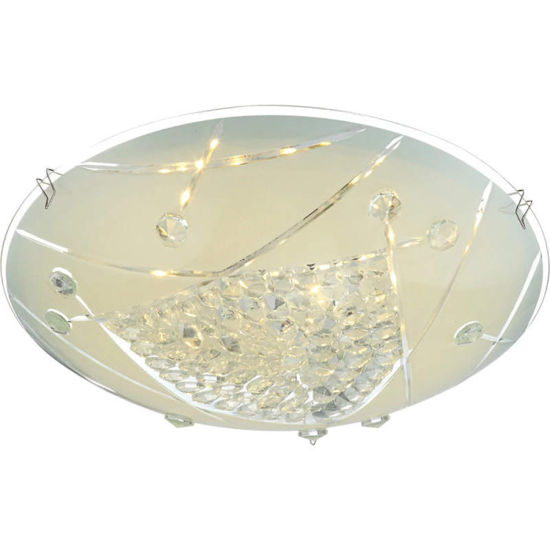 Globo ELISA 40415-8 mennyezeti kristálylámpa króm fém 1 x max. 8W LED 640 lm 4000 K IP20 F