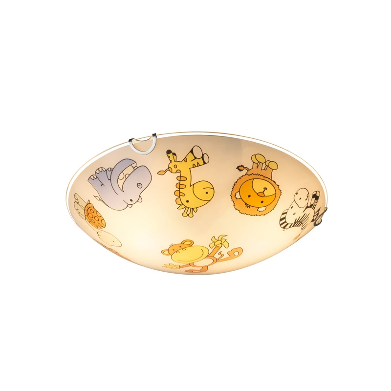 Globo KIDDY 40607 mennyezeti gyereklámpa fehér fém 2 * E27 ILLU max. 60 W E27 ILLU IP20
