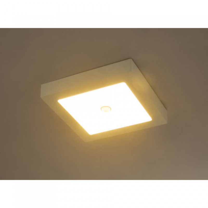 Globo SVENJA 41606-18S fürdőszoba mennyezeti lámpa fehér műanyag 1 * LED max. 18 W LED 1600 lm 3000 K IP20 F