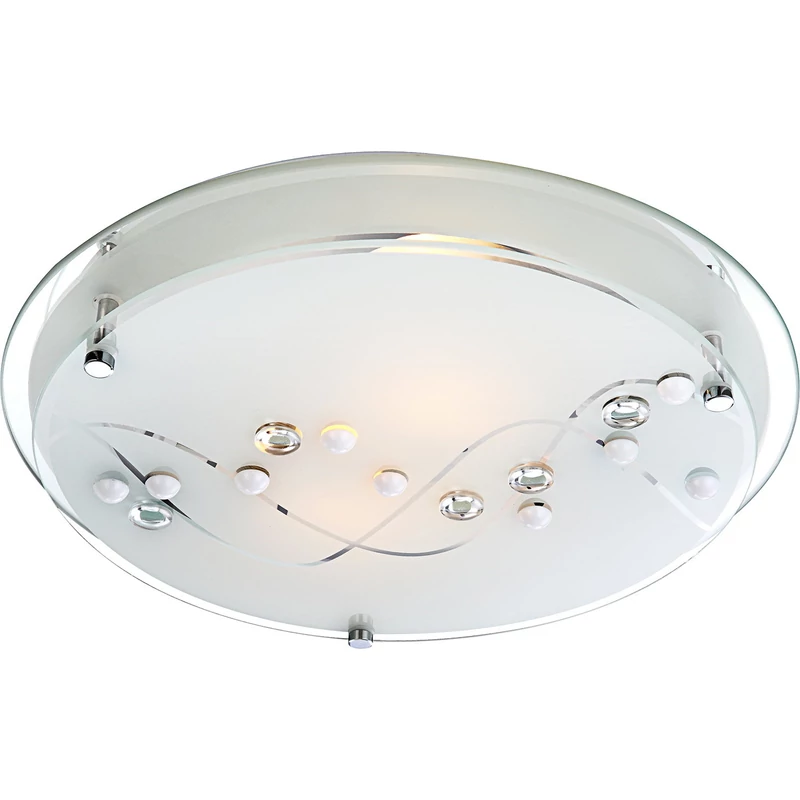 Globo BALLERINA I 48090-2 mennyezeti lámpa króm fém 2 * E27 ILLU max. 60 W E27 ILLU IP20